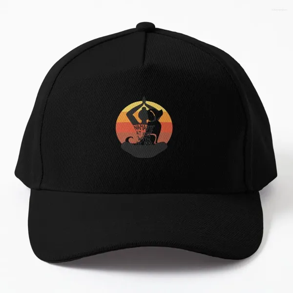 Ball Caps Namaste a casa con il mio cappello da baseball Cappelli personalizzati Anime Visor Thermal Visor Snapback Gentleman Hat Man Women's