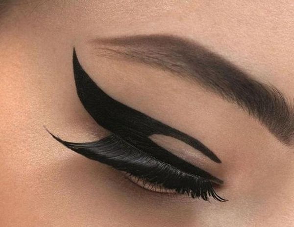 500Setlot Eye Tattoo Eye Liner Adesivo Adesivo ombra adesivo Smoky Eyes Adesivo Black Eyeliner KD12569812