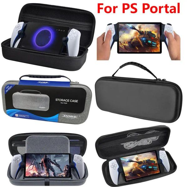 Корпуса с сумкой для корпуса для PS Portal Case Eva Hard Traver Carry Sag для Sony PlayStation 5 Portal Game Console Accessories