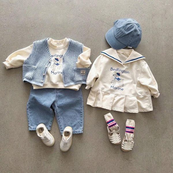 Abiti da ragazza nata per neonati in cotone con cappuccio con cappuccio con cappuccio per neonati per bambini da bambino sport sport abito di abbigliamento autunno primaverile 0-2y