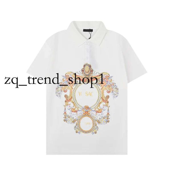 High-End-Männer komfortable atmungsaktive faltenfeste Geschäft Casual Polo Vater Kleidung Designer T-Shirt Polo Shirt M-3xl 26