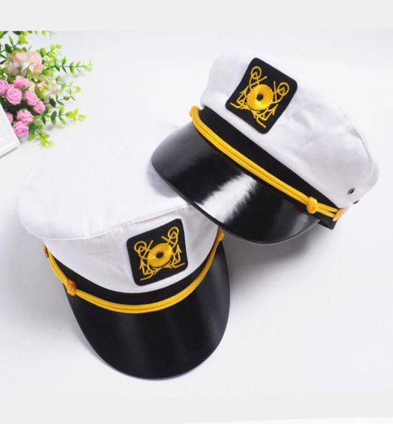 Navy Hut Cap für Männer Frauen Kinder Anker Logo gestickt Armee Cap Captain Hats Jungen Mädchen, die einheitliche Kapelle verstellbarer GH5490656 ausführen