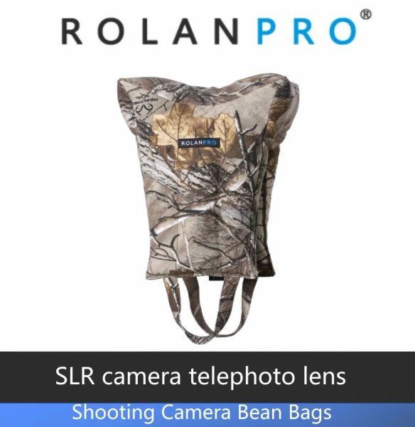 Câmeras rolanpro portátil legal camuflagem selvagem pássaro assistindo bolsa fotográfica de camuflagem para caçar fotos de fotos de fotos de fotos de câmera