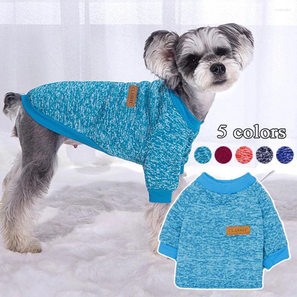 Vestuário para cães com capuz de estimação de cachorro de cachorro, traje de roupas de cachorro cães cães suéter de gato roupas adequadas para outono e inverno