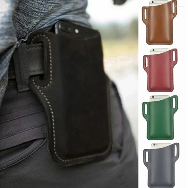 Сумки для хранения телефона чехол для корпуса ремень кобура кошелька винтажный пакет Mini Mobile Bag Taiste