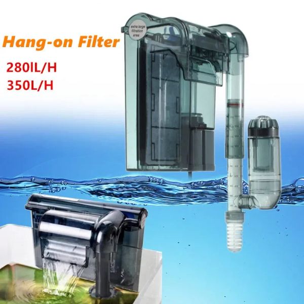 Accessori Aquarium Sommergibile 3IN1 Filtro di potenza del serbatoio di pesce appeso esterno Waterfall Pompa ad aria dell'acquario esterno HI330/HI430