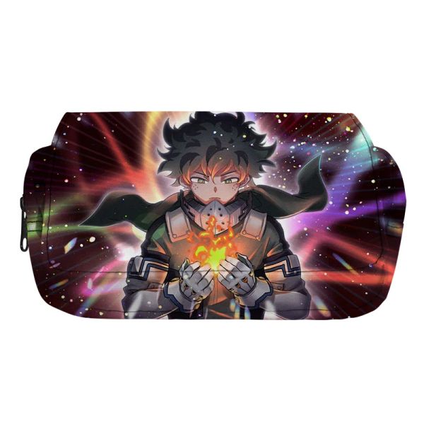 Casos Anime Boku No Hero/My Hero Academia Lápis Bolsa de Maquiagem Caixa Lápis Pous