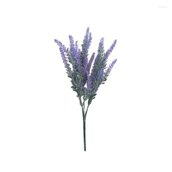 Dekorative Blumen künstlicher Lavendel im Freien im Innenraum lila Fälschung für Wohnkultur Simulation Blume DIY Bouquet