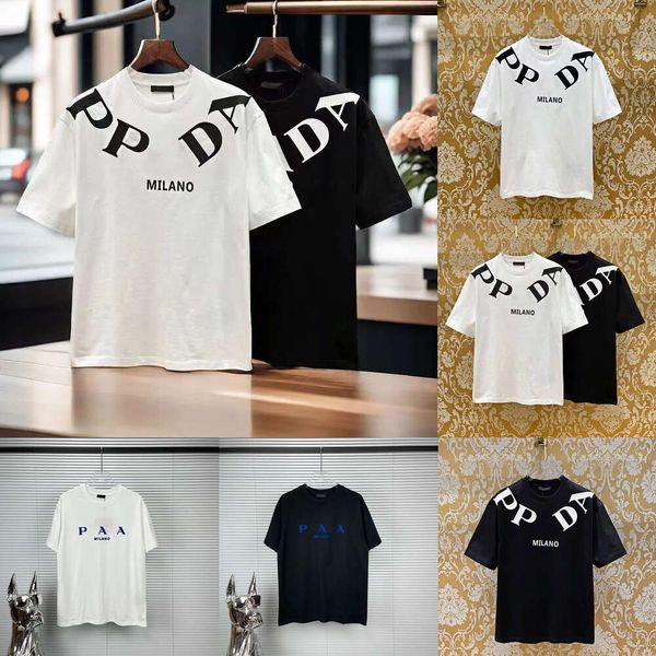 Designer T shirtdesigner maglietta da uomo maglietta da donna alfabeto 3d stampato stereoscopico stampato corto marca manica casual manica casual uomo abbigliamento hip hop abbigliamento asiatico dimensioni