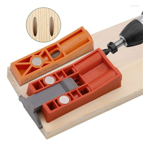 Professionelle Handwerkzeugsets Lochbohrung Positionierung Holzbearbeitung Lokator Guide Angle Drill Bit Positioner Jig Schräghalter Kit Kit