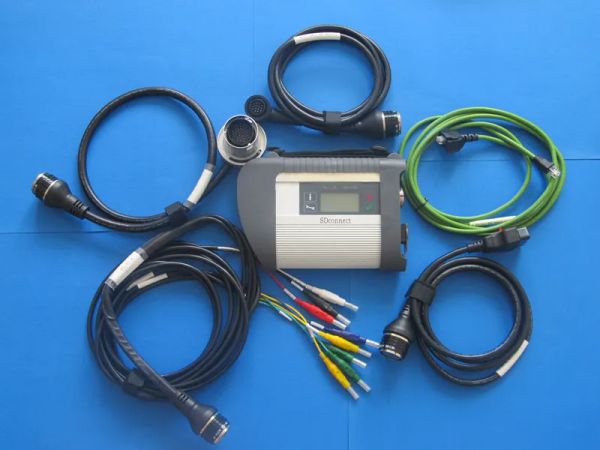 Strumenti Diagnostico Strumento MB Star C4 D Connetti C4 senza multiplexer software con cinque cavi per auto e camion Supporto WiFi