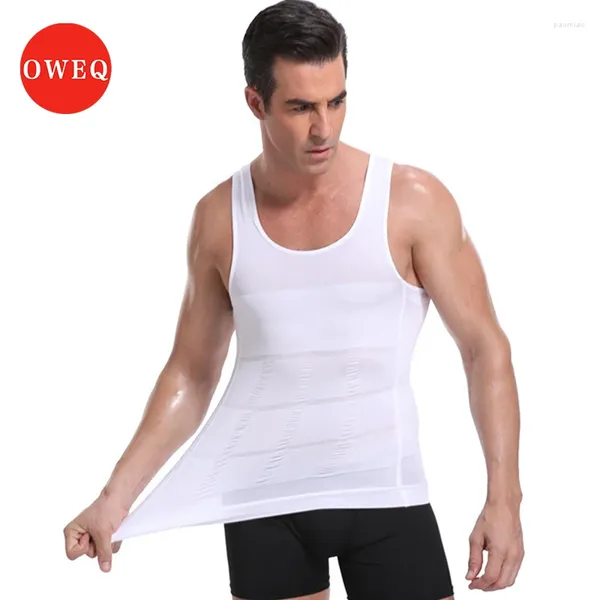 Männerkörperform schuldet Gewichtsverlust und formen elastische Weste Brustkompression Taille Bauchstraffung Fitnesssport Sport Shapewear