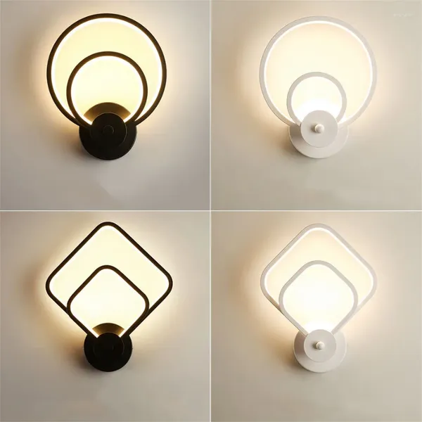 Wandlampe moderne geometrische LED -Leuchte Innendecke für Schlafzimmer Wohnzimmer Gang Korridor Hintergrundbeleuchtung Leuchte Leuchte