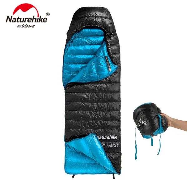 Taschen Naturhike Ultraleichter Outdoor CW400 -Umschlag Typ White Gans Down Schlafsack Winter Warm Camping Wanderwanderung NH18C400D