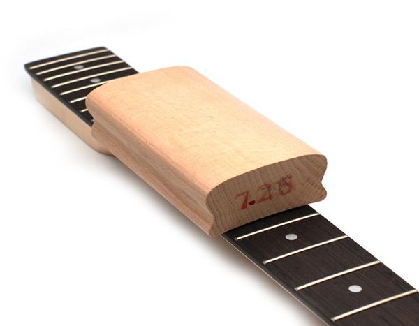 1 -teilige Guitarfamilie Radius Schleifblöcke für Guitar Bass Fet Leveling Fingerboard -Luthier Tool4346887