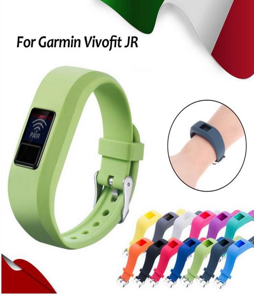 Sport Silikon -Armbandband für Garmin Vivofit JR2 Activity Tracker Sports Smartwatch -Armband Unisex Bands Strap4924525