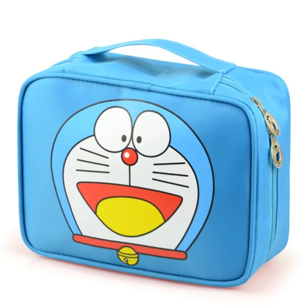Сумки Doraemon's New Girl Cartoon Make Up Make Up Сумка для хранения косметическая сумка для хранения туалетных принадлежностей.
