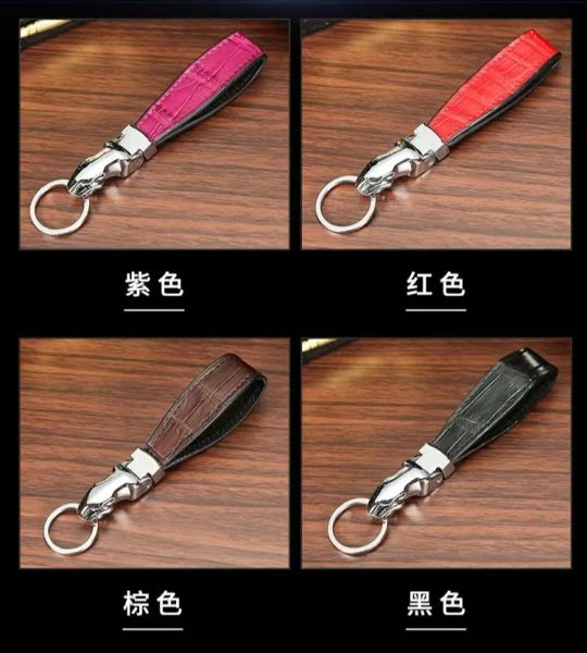 Carteiras 2023 Novo Chaves de couro de couro de luxo Chave de couro de couro genuíno Men Keychains Fashion Lady Car Key Ring 45