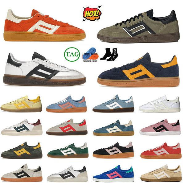 Designer Og Gum Spezenial Plattform Slipper Casual Schuhe Frauen Weiß schwarz klare rosa wonder Clay Collegiate Green Handball Wales Skate Sneakers Jogging Outdoor