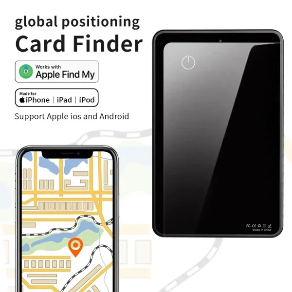 Brieftaschen MFI zertifizierter Kartenfinder Airtag Wallet Tracker Finder NFC Finden Sie meinen Tag Air Tag Tracker Locator Finder für iPhone iPad Android