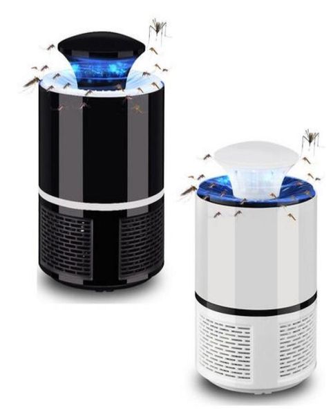 Lampada killer di zanzare elettrica USB Pocatalyst Mosquito Killer Fly Moth Bug Insect Trap Lamp Bug Powered Zapper Moskito Killer4133397