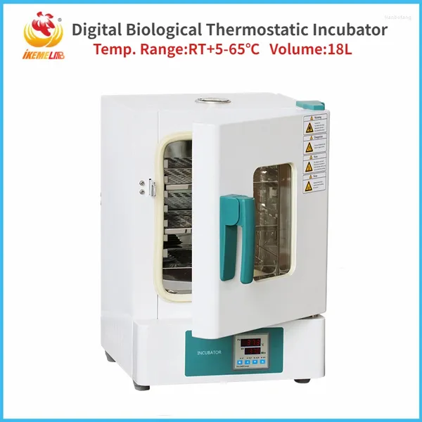 Digitale biologische thermostatische Inkubator 18L Laborbakterien Mikrobiologie Kulturausrüstung