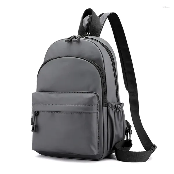 Schultaschen Männliche Umhängetaschen Männer Geldbörse Mochilas Designer Mode Rucksack Soft Touch Multifunktion kleiner Mini