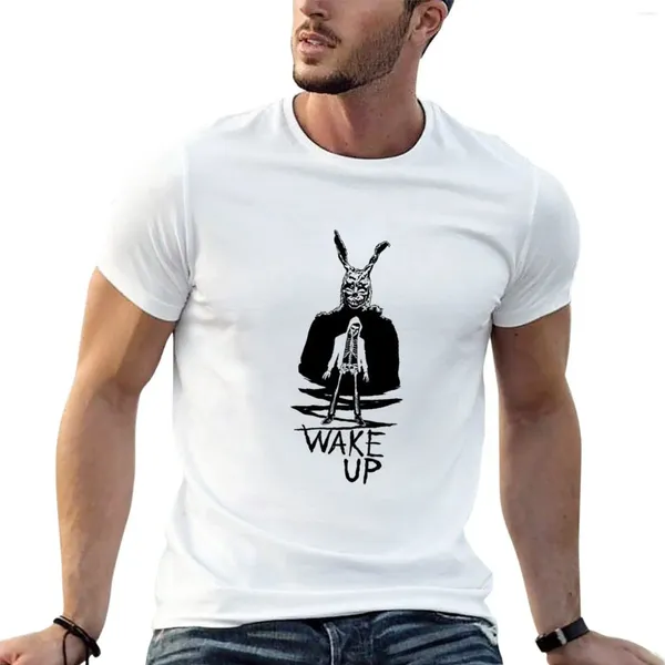 Tampas masculinas acordam Donnie Darko Design T-shirt Graphics Tee camisetas pacote de camisetas