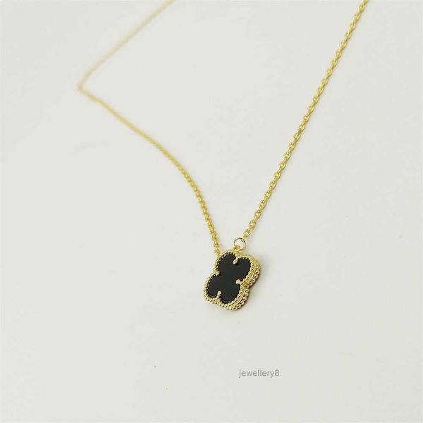 Fashion da 15 mm Classic4/Four foglie Clover Cover Pendants Acciaio inossidabile inossidabile inossidabile.