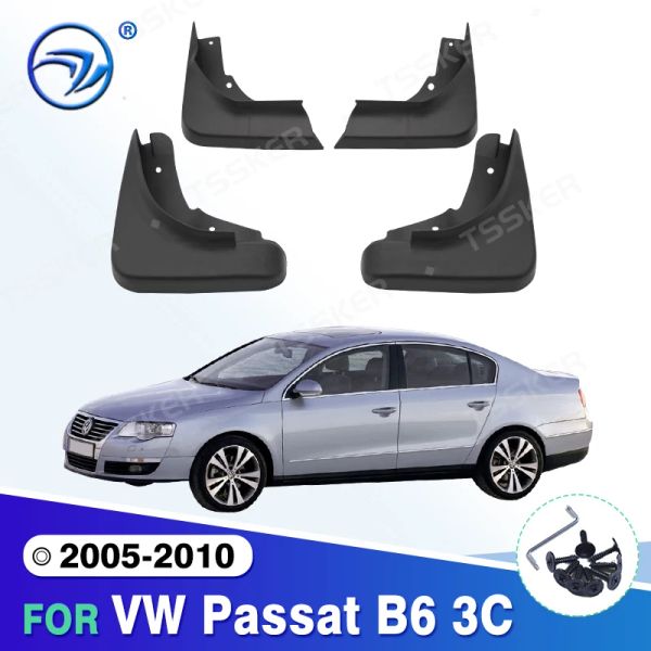 Stoßstangen für VW Passat B6 3C 20052010 Limousinen Schlammflaps Splash Guards Schlammklappe Kotflügel Fender 2006 2007 2009 2009 2010 Set Schlammklappen