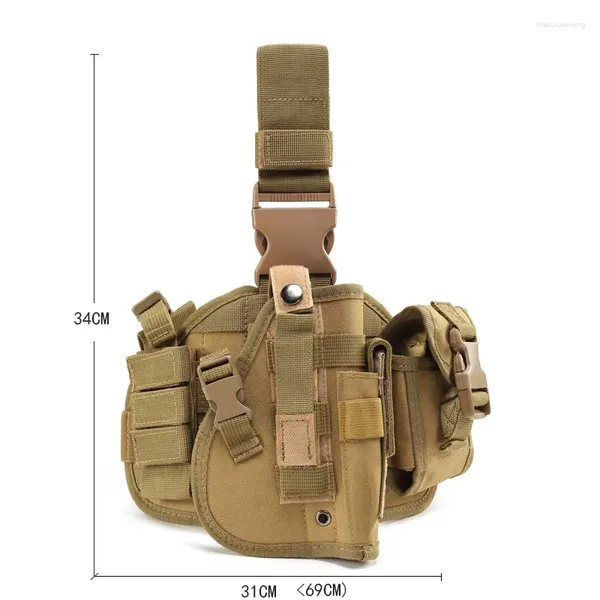 Einkaufstaschen Trainingsausrüstung Taktisches Holster an Verbinden von Gürtelschlaufe und Beinen