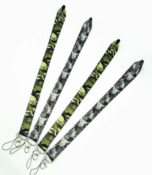 2021 NEUE CAMOBLAGE Cartoon Lanyard ID Abzeichenhalterhalter Keys Handy Neck -ID -Halter für Autoschlüssel -ID -Karte Mobiltelefon für MEN6256668