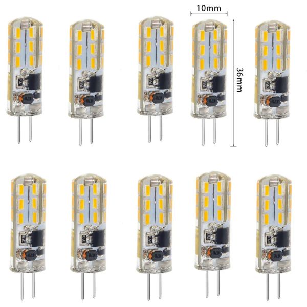 10pcs mini g4 g9 lâmpada led 3w 5w 7w 9w 12w Lâmpada LED DC12V AC 220V Luzes de milho substituem o lustre de halogênio Halogen Halogen Halogen lâmpada