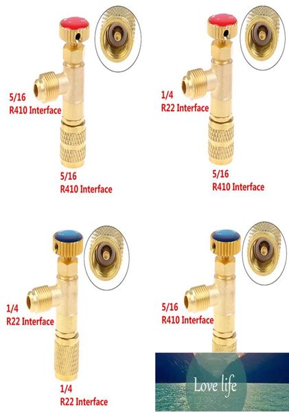 Hochwertiges Flüssigsicherheitsventil R410A R22 Klimaanlage Kältemittel Sicherheitsadapter Klimaanlage Reparatur und Fluoridfaktor3803327