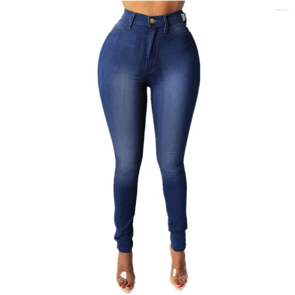 Jeans femminile magri per donna anni '90 super stretch denim sexy wel high welf femminile ha ufficio di moda alla moda pantaloni vintage y2k mujer