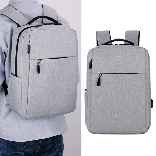 Backpacks Koreanischer Stil Langlebiger Anti -Diebstahl -Laptop -Rucksack -Reisetasche mit USB -Ladung Hafen für Frauen College -Schüler Schulsetaschen