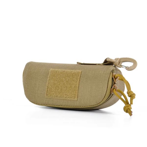 Pacchetti occhiali tattici con occhiali da sole da sole EDC Goggles scatola di stoccaggio mole dell'esercito militare Accessori per la caccia all'organizzatore di occhiali per occhiali