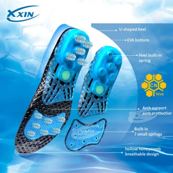 Stivali Eva Spring Silicone Gel Shoe Soles Feet Flat Ortotici Ortotici Arch Support Inserts Orthopedic Plantar Fascite Feed Care