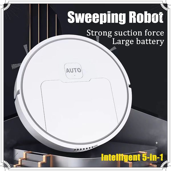 4IN1 Автоматическое интеллектуальное масштабное робот -шрифт вакуум с сильной очисткой воздуха распылитель увлажнение