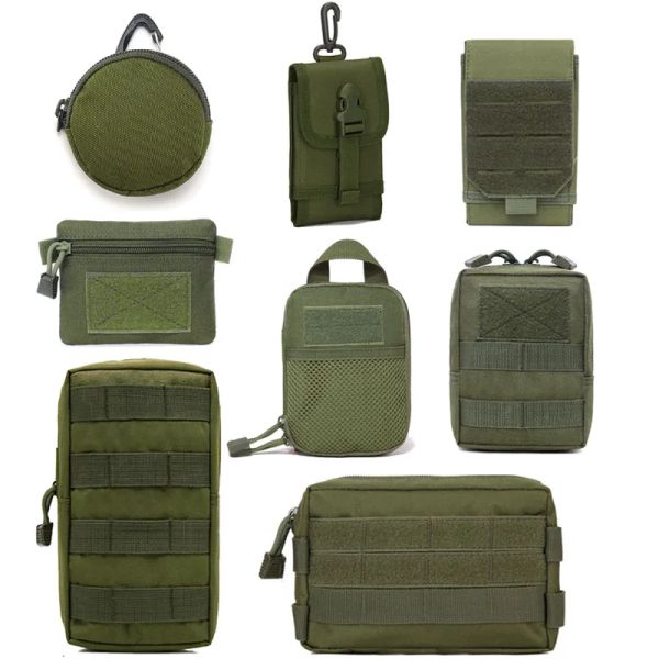 Accessori borsa tattica tattica MOLLE MOLLE BASSE MILIENTE UOMINO Casa di telefono cellulare Campendo Accessori Accessori Fanny Pack Utility EDC Pacchetto EDC maschio