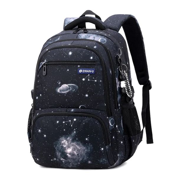 Taschen großer Kapazität School -Rucksack für Grundschule für Grundschüler Schoolbag Teen Jungen Mädchen Kinder Bookbag Daypack School Tasche