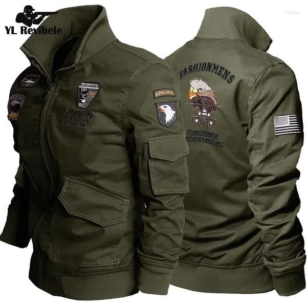 Motorradbekleidung Militärbomberjacken Männer Motorrad Multi-Techet Swat Combat Cargo Windbreaker Coats Herbst Armee Pilot-Taktikjacke Taktische Jacke