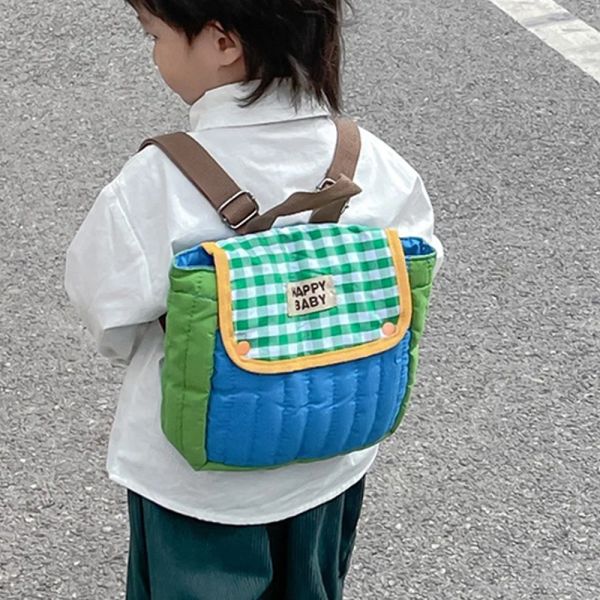 Bolsas de algodão Bolsa infantil Backpacks Backpacks Sacos de Escola Infantil para meninas Bolsa de meninos Infantil Backpack