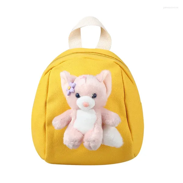 Borse per bambini Stile per bambini Backpack Borse da viaggio per ragazzi e ragazze Bambola spalla Rugzak Kids Plecak Mochila Escolar