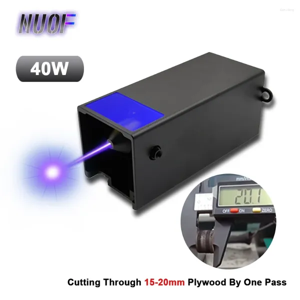 Potenza ottica 8lds Modulo laser 450nm con aria Assista la testa di luce blu per la macchina per incisione di taglio CNC fai -da -te