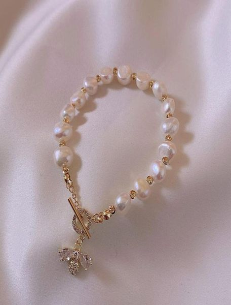 Gioielli a strati di bracciale a strati Pearl Bracciale Cultura della catena regolabile Fashion Fashion Fashion Fashion Exquisite Moglie fatta a mano ragazza madre GW6900ban1987158