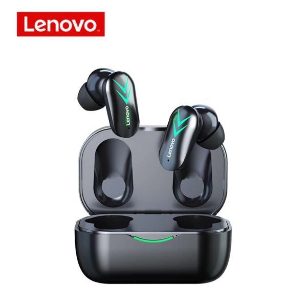 Kulaklıklar Orijinal XT82 Lenovo Bluetooth Kulaklıklar Kablosuz Stereo Hifi Spor Müzik Kulakları Su Geçirmez Kulaklıklar Gürültü Azaltma Kulaklık