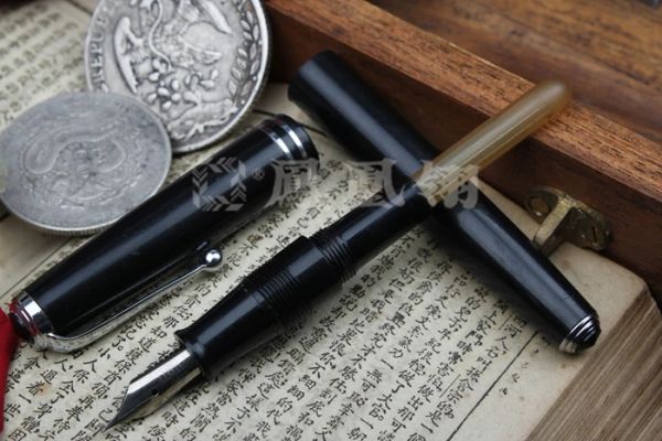 PENS ORIGINAL Classic Antique Venus Jin Xing 26 Clip Silver Pen Funga