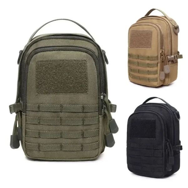 PACCHIO TATTICALE MOLLE CASSA IN CONTENZIONE MOLLA ORGANIZZATORE MILIENTE MILITALE PICCOLA PICCOLA TRAVE OUTDOOR CAPPEGGIO DI CAVE EDC ACCESSI DELL'EDC