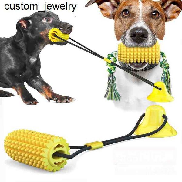 Molari di mais giocattolo per animali domestici con ventosi e spazzolini per animali domestici prodotti industrici fornitori aziendali